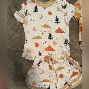 Bamboo 2T Shortie set